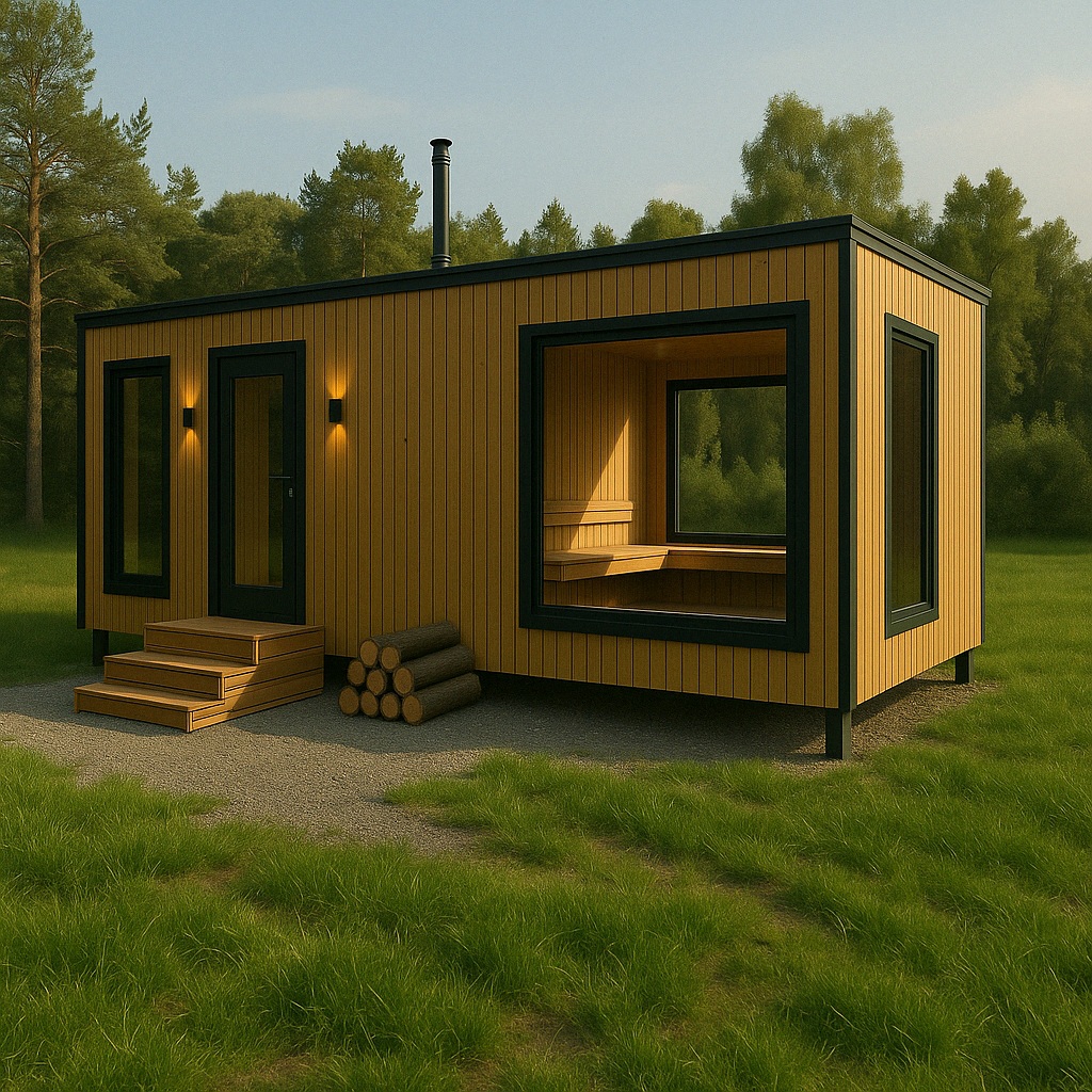 Модульная баня «СКАНДИНАВИЯ»