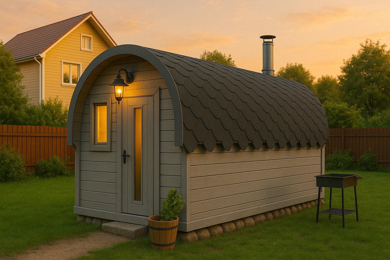 Модульные бани «КАРАВЕЛЛА» 