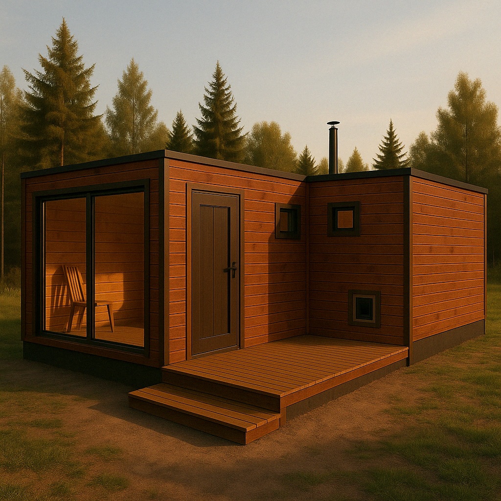 Модульная баня «СКАНДИНАВИЯ ULTRA»