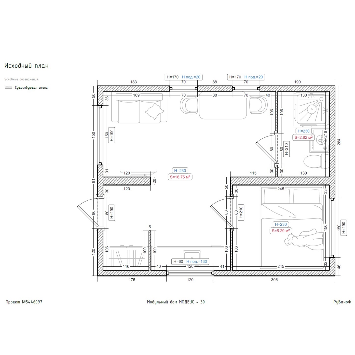 Модульный дом «Модеус-30»