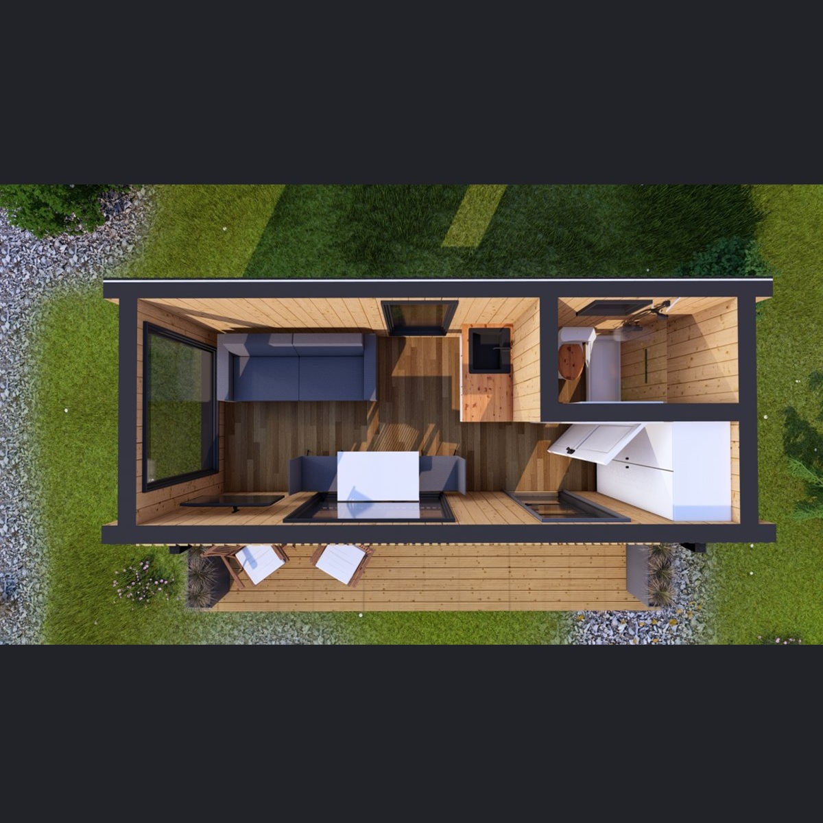 Модульный дом «Глэмп - 15»